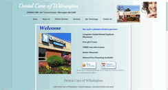 Desktop Screenshot of dentalcareofwilmington.com